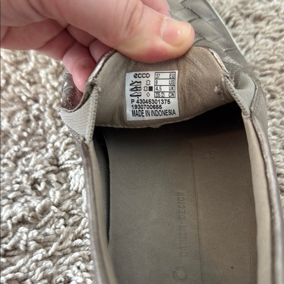 Ecco Soft 7 Woven Leather Slip-On Sneaker - NEVER WORN - Picture 7 of 7